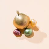 PEARL MARBLE EARRINGS