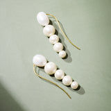 PEARL STRAND EARRINGS (Cindy Selected)