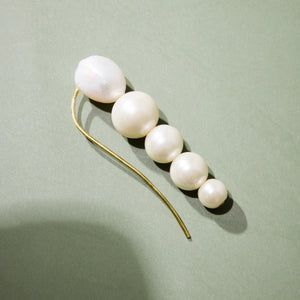 PEARL STRAND EARRINGS (Cindy Selected)