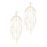 PEARL WATERFALL EARRING (Cindy Selected)