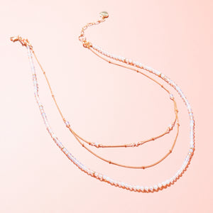 OPALITE - LUCKY STONE Layered Necklace