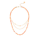 CARNELIAN - LUCKY STONE Layered Necklace