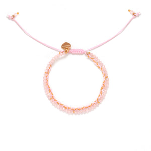 ROSE QUARTZ - สร้อยข้อมือหินนำโชค