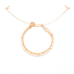 PEARL - สร้อยข้อมือหินนำโชค