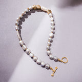 PEARL STRAND CHOKER NECKLACE