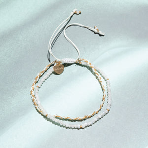 MOONSTONE - สร้อยข้อมือหินนำโชค