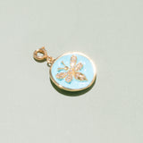 BUMBLEBEE BLUE - ENAMEL CHARM