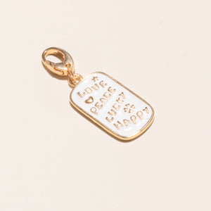 BLESSING WHITE - ENAMEL CHARM