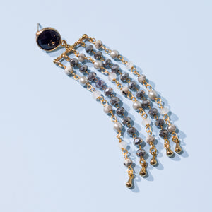 GEMSTONE WATERFALL EARRINGS