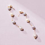 PEARL BEAD DROP EARRINGS