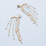 PEARL WATERFALL EARRING (Cindy Selected)