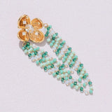 GREEN ARTISAN EARRINGS
