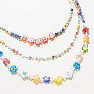 FLORAL LAYER NECKLACE