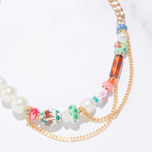 CHAIN STONE NECKLACE