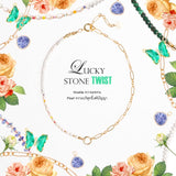 LUCKY STONE Twist No.02 สร้อยข้อมือหินตามสีมงคล ❤️ รุ่นปรับใส่เป็นสร้อยคอได้