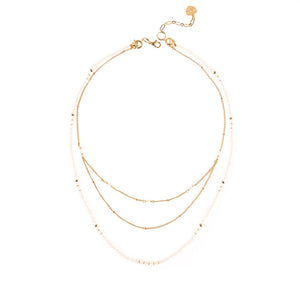 OPALITE - LUCKY STONE Layered Necklace